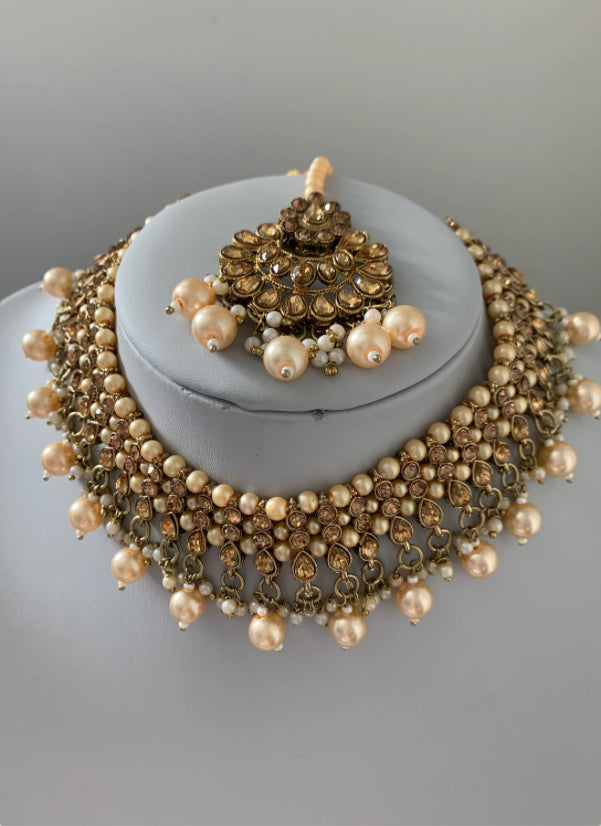Gold Pearl Set