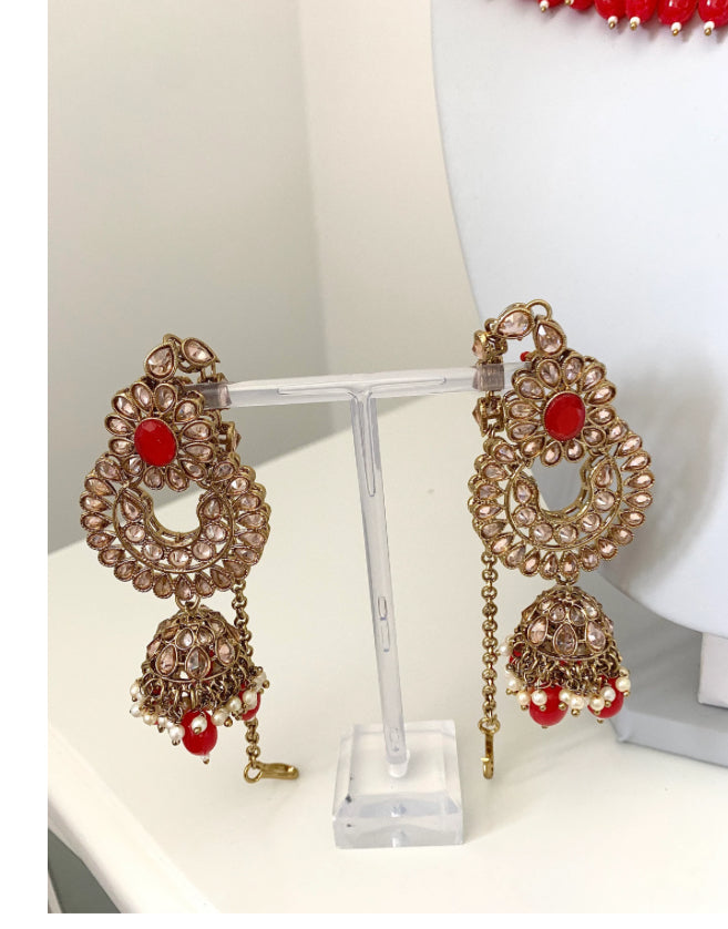 Red Bridal set