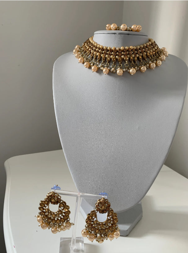 Gold Pearl Set