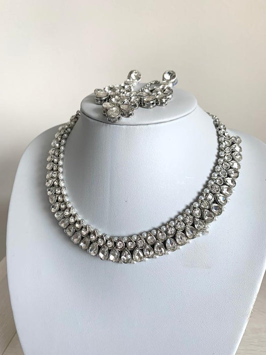 Silver and Pearl Set