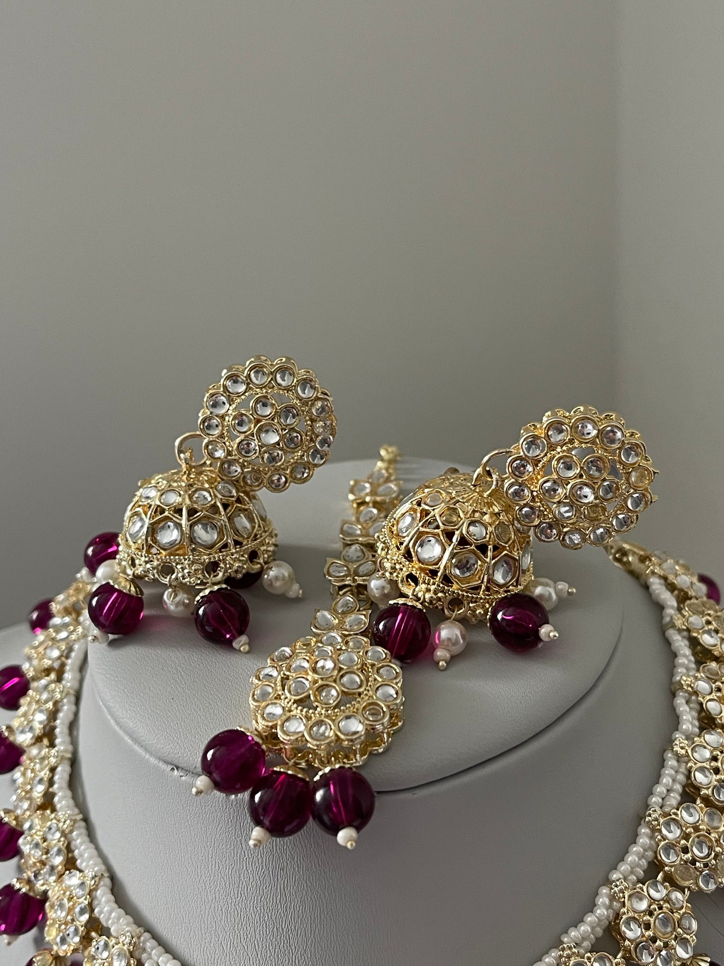 Purple Gold and Silver Set