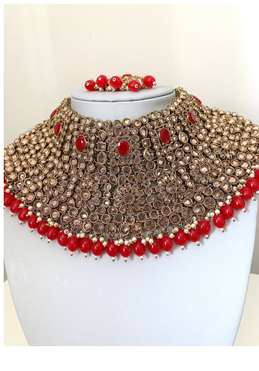 Red Bridal set