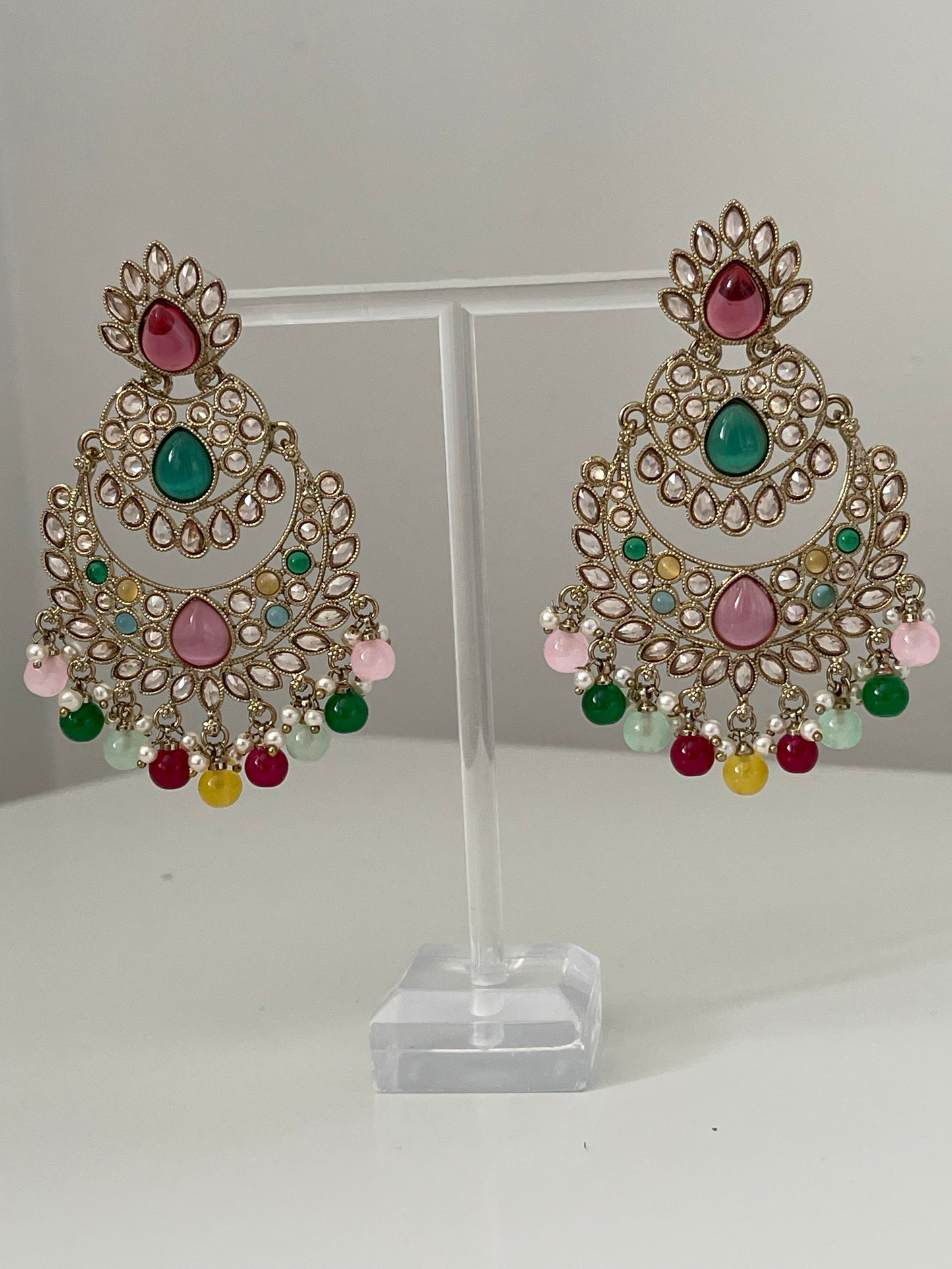 Statement Multicoloured Earrings