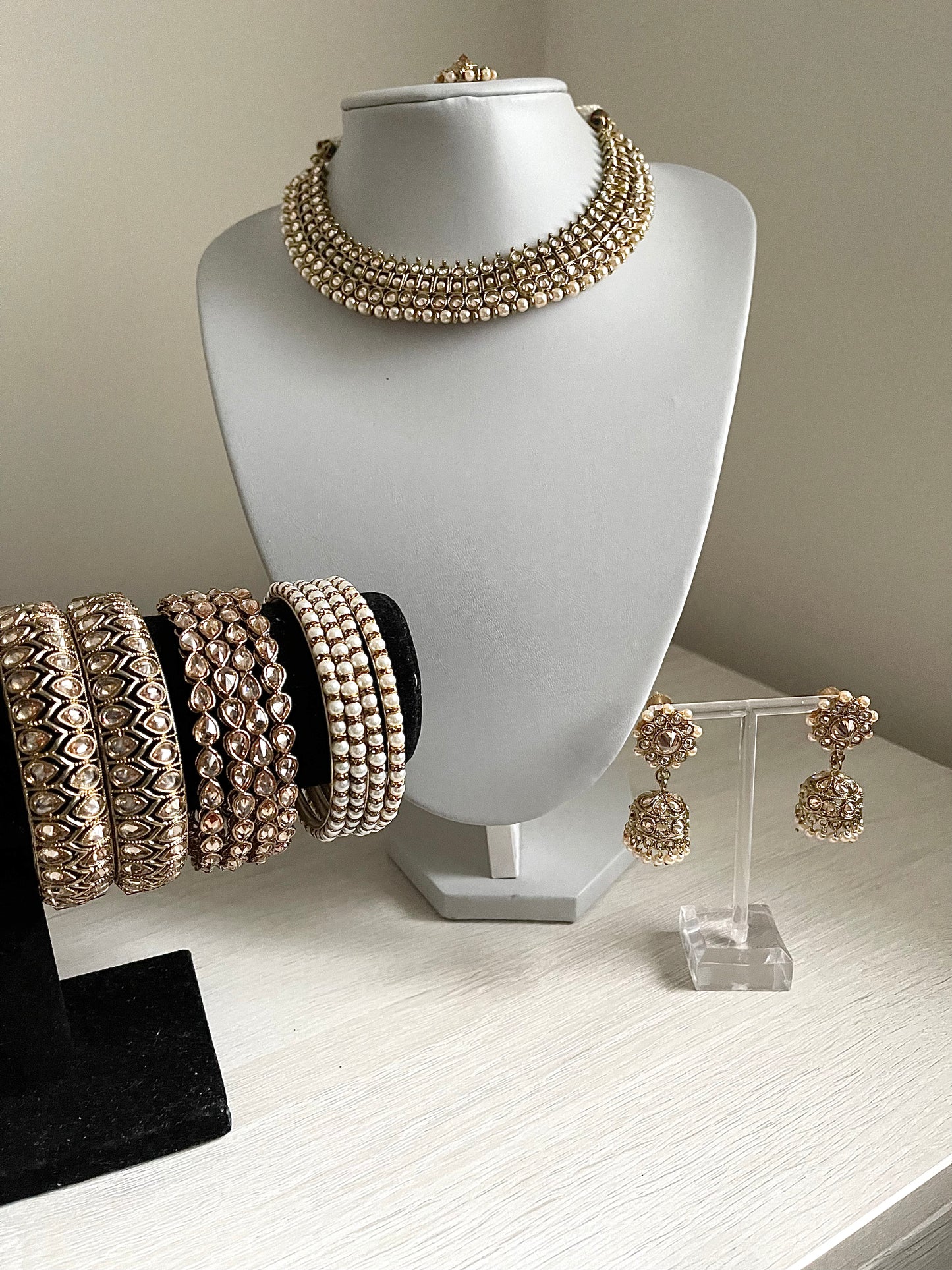 Gold Necklace Set