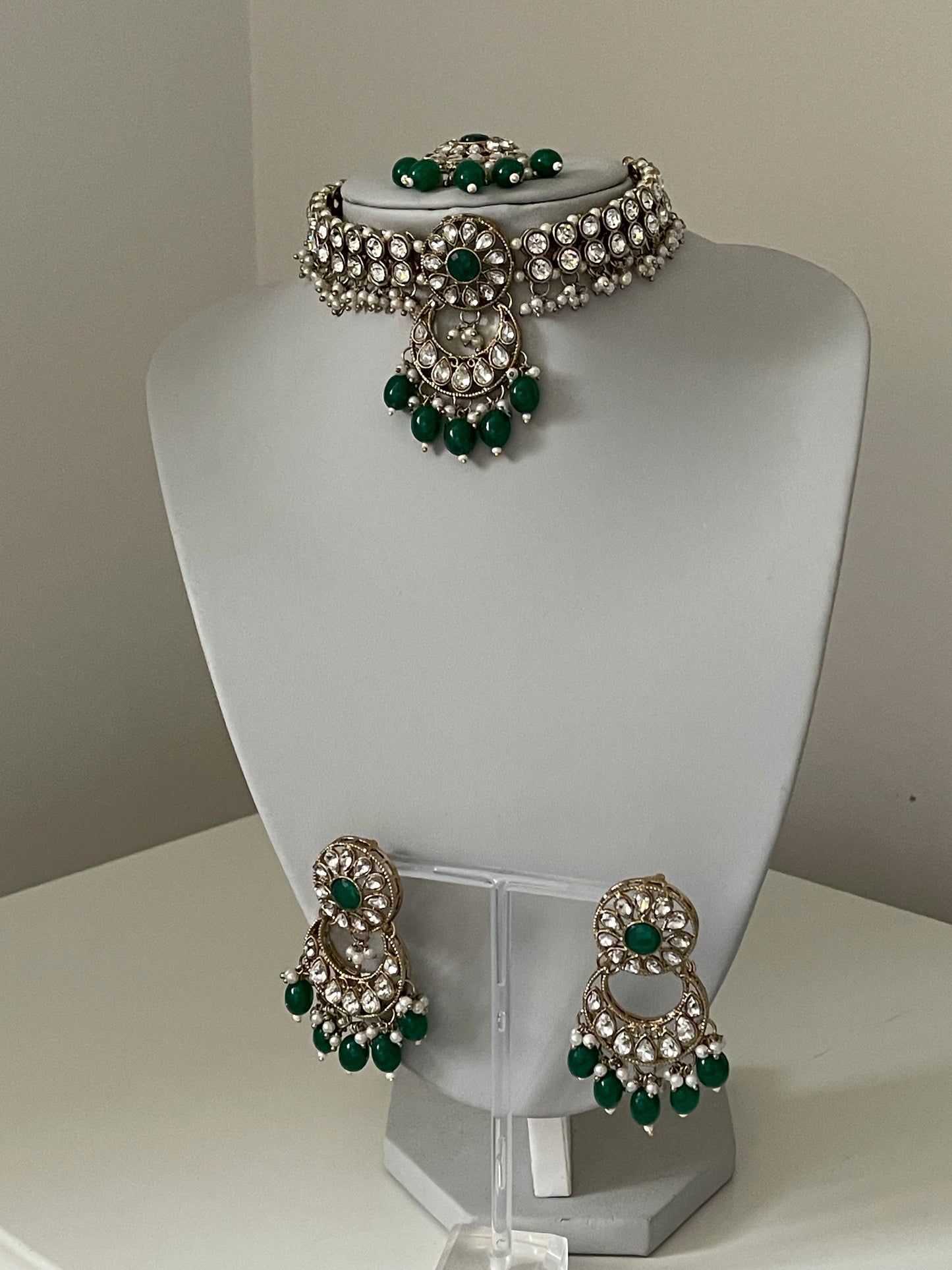 Green and Silver Set