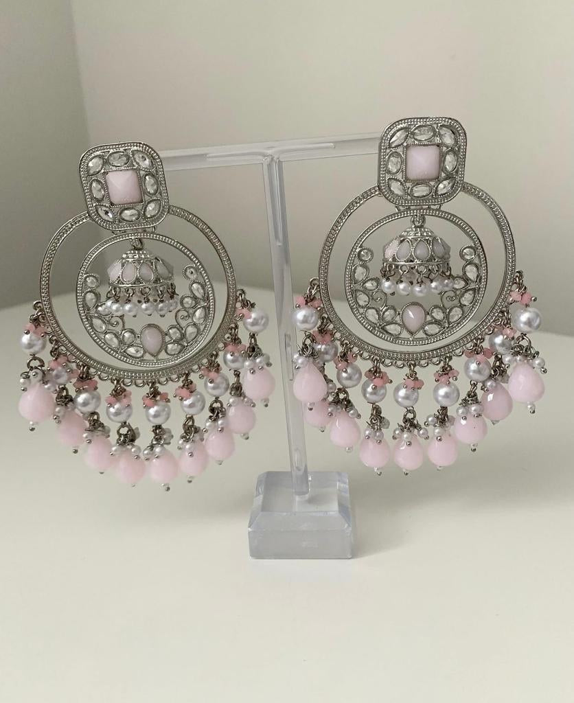 Statement Silver Earrings