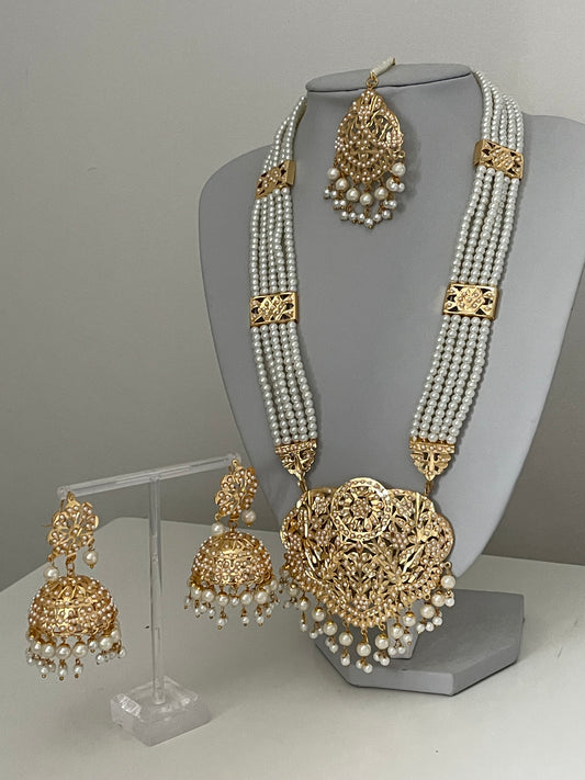 Long Jadua haar/ Necklace Set