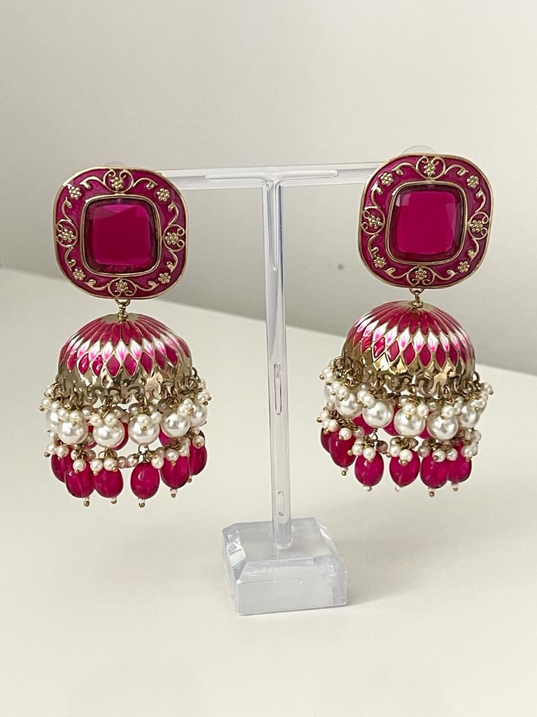 Statement lightweight Jhumka Earrings