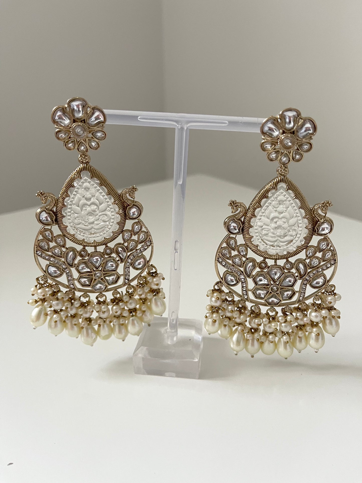 Statement Silver Earrings