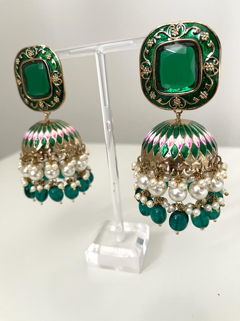 Statement lightweight Jhumka Earrings