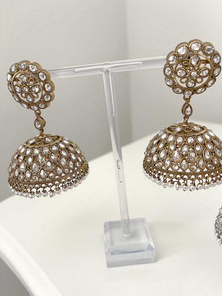 Oversized Jhumkas