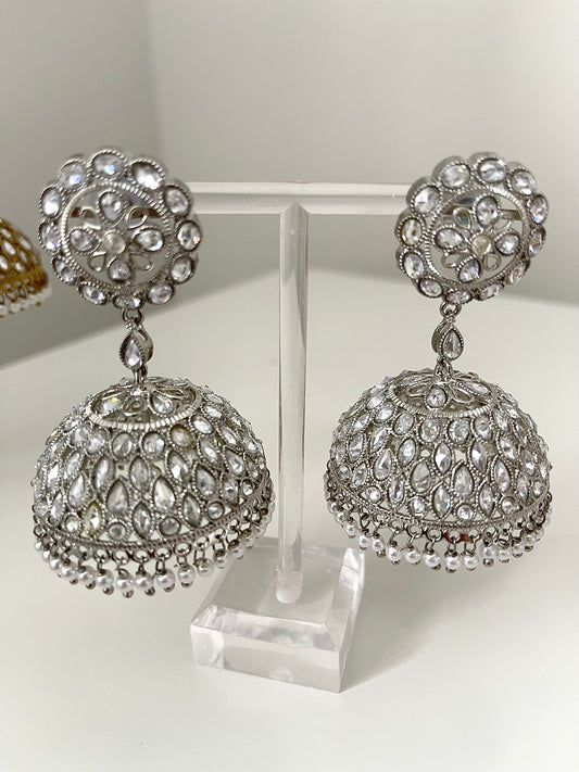 Oversized Jhumkas