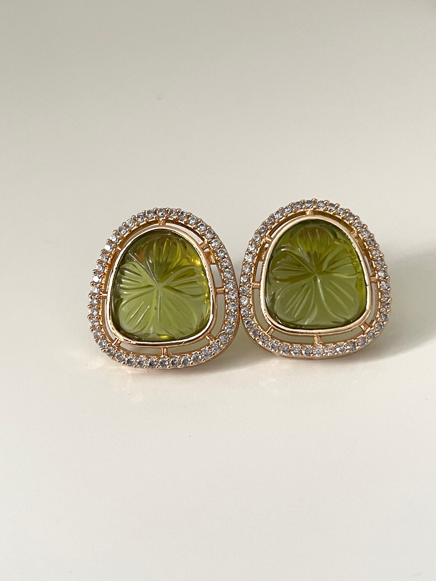 American Diamond Stud Earrings