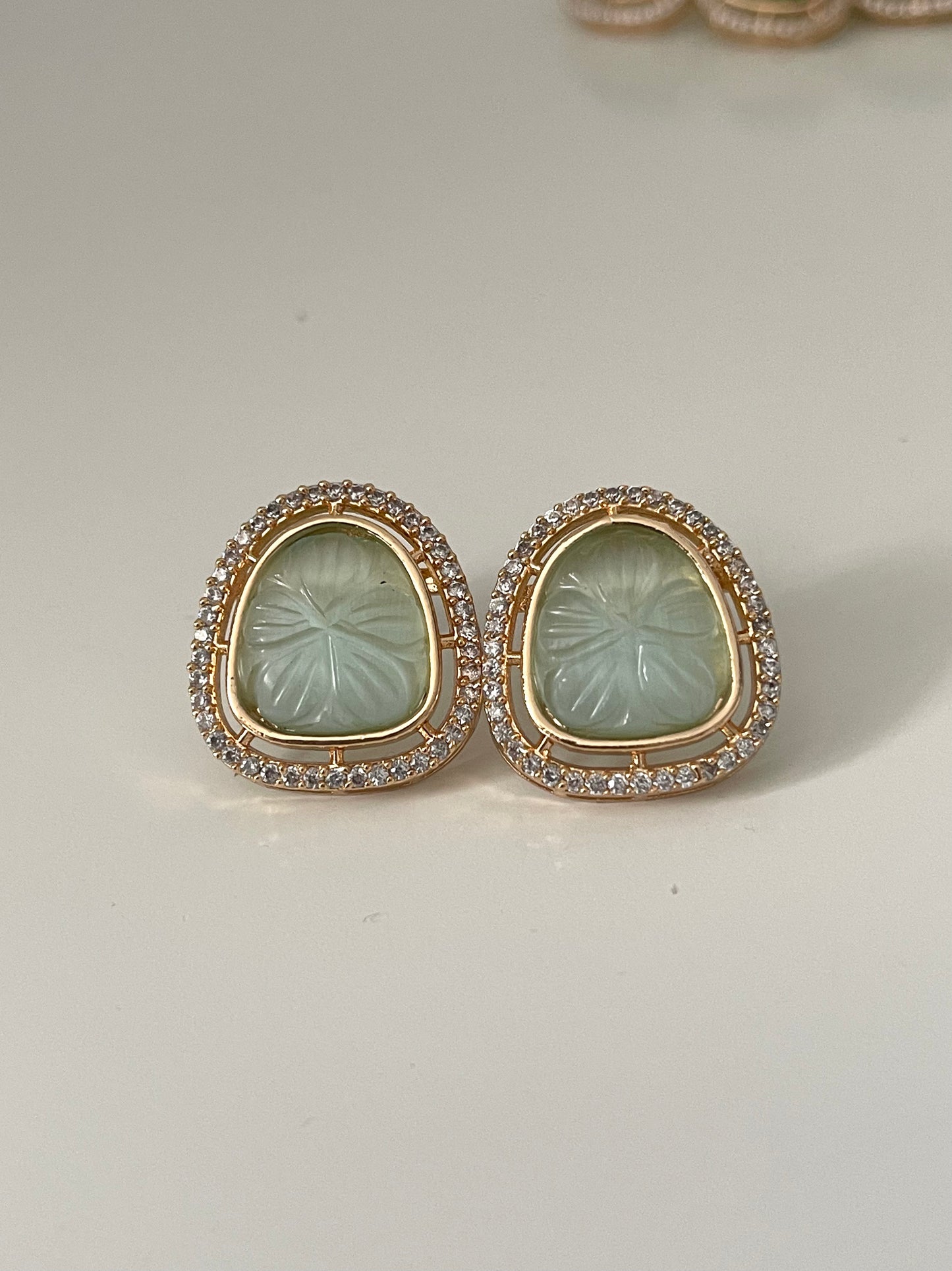 American Diamond Stud Earrings